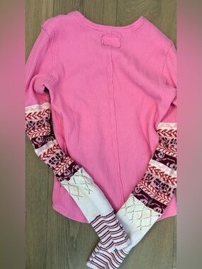 Free People Pink We the Free all in cuff
